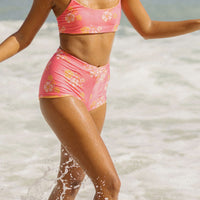 TAN MADONNAS DANA SURF SHORT - TROPIC CRUSH